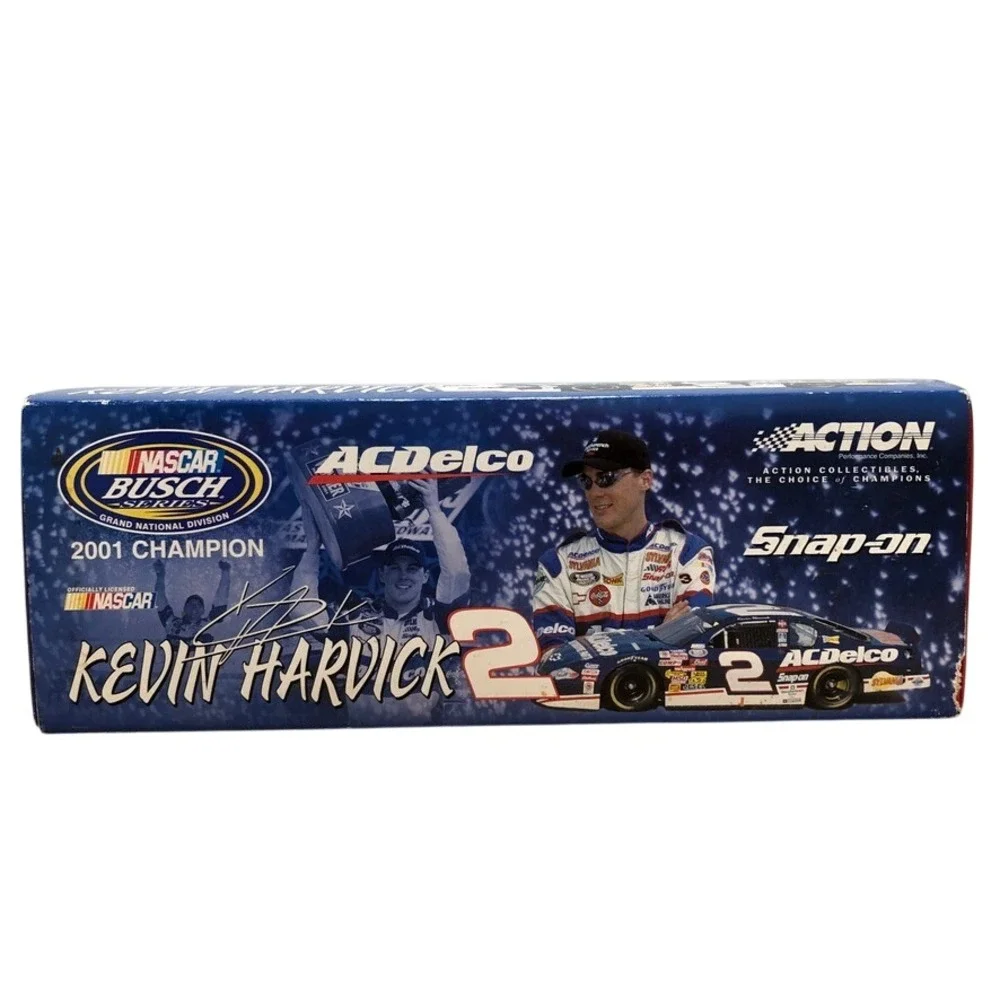 Action Kevin Harvick 1:24 Stock Car Blue 2001 Monte Carlo ACDelco #2